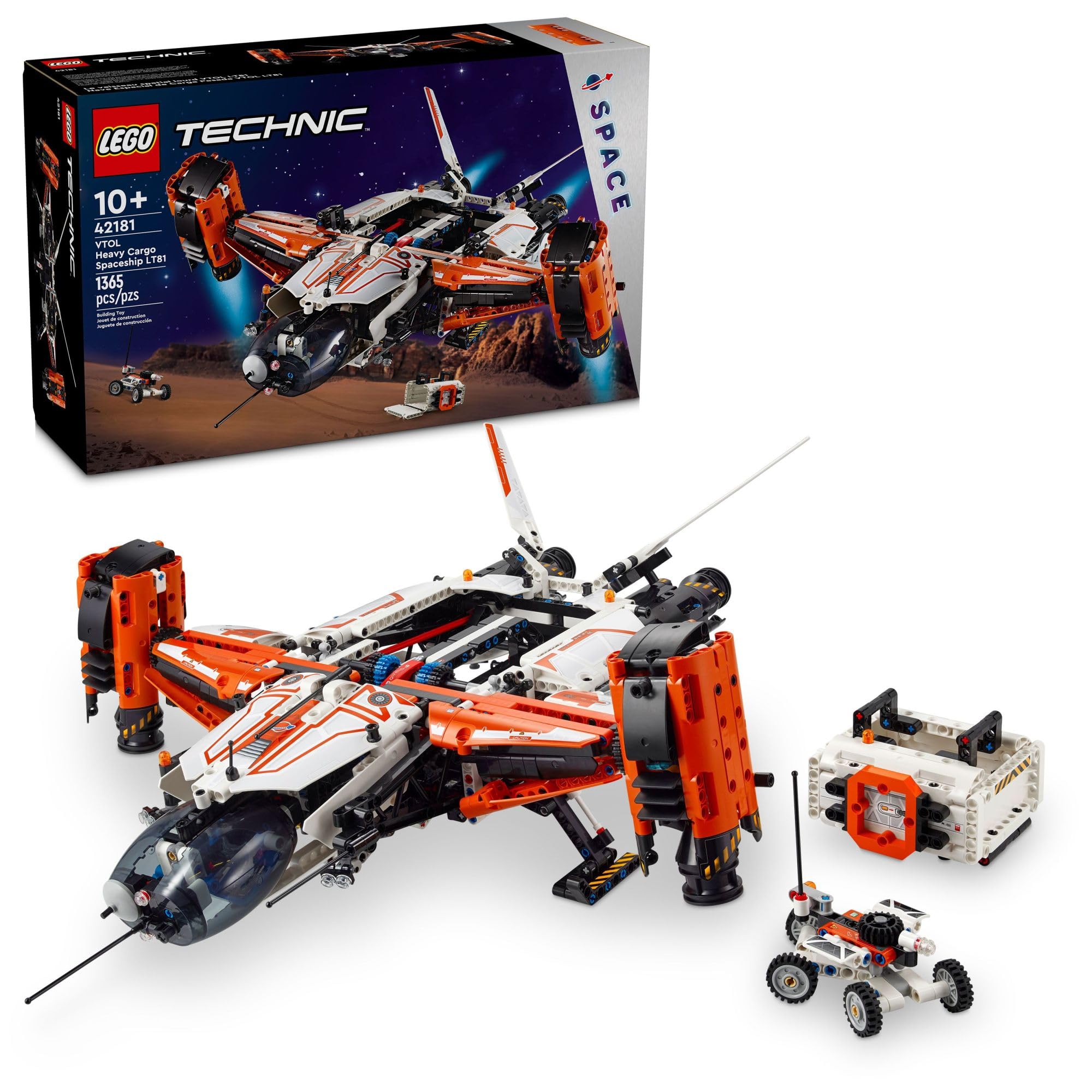 Juguete De Construcción Lego Technic Vtol Heavy Cargo Spaceship Lt81 - Venta Internacional.