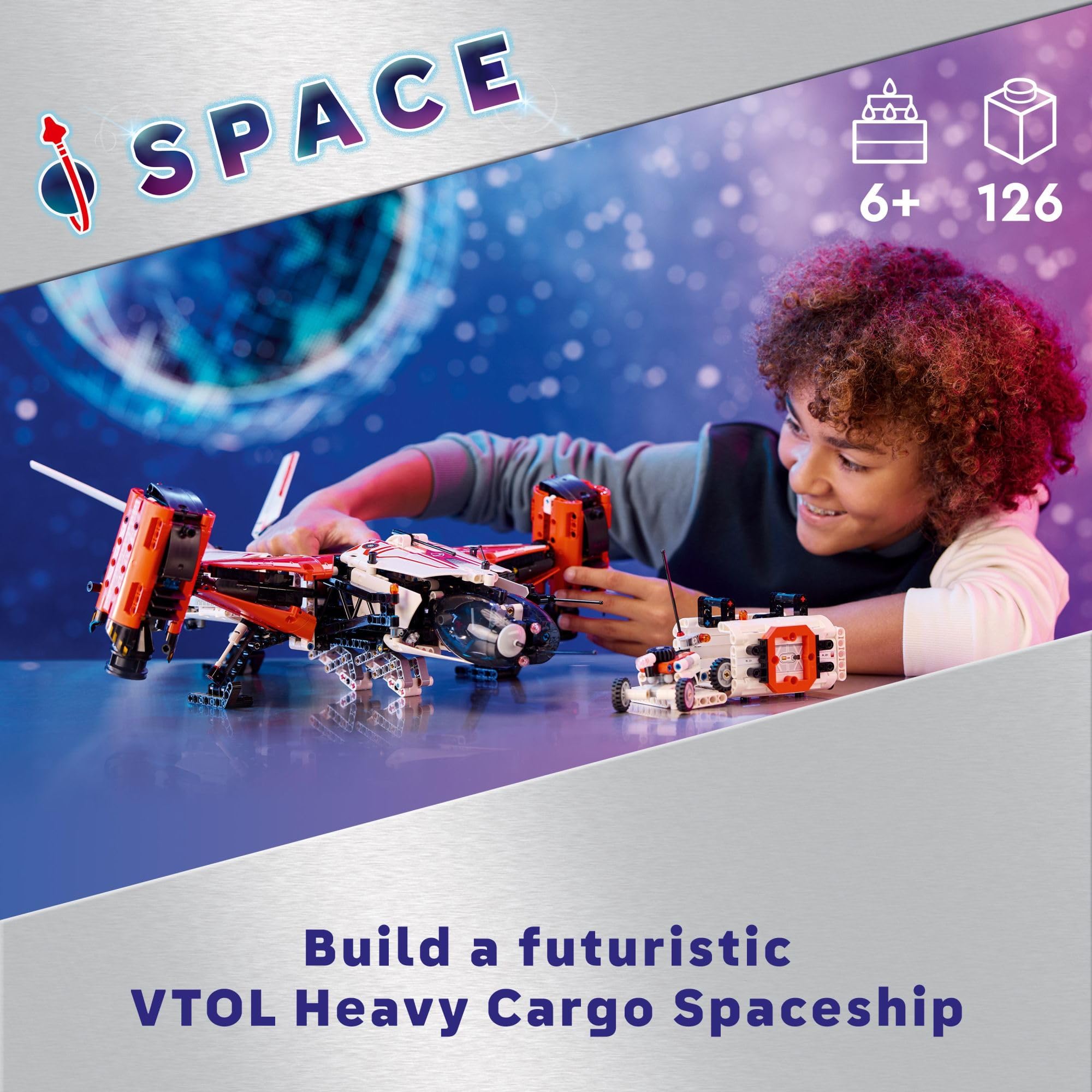 Foto 3 pulgar | Juguete De Construcción Lego Technic Vtol Heavy Cargo Spaceship Lt81 - Venta Internacional.