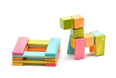 Foto 3 | Juego De Bloques Magnéticos De Madera Tegu Discovery, 26 Piezas, De 1 A 99 Años - Venta Internacional.