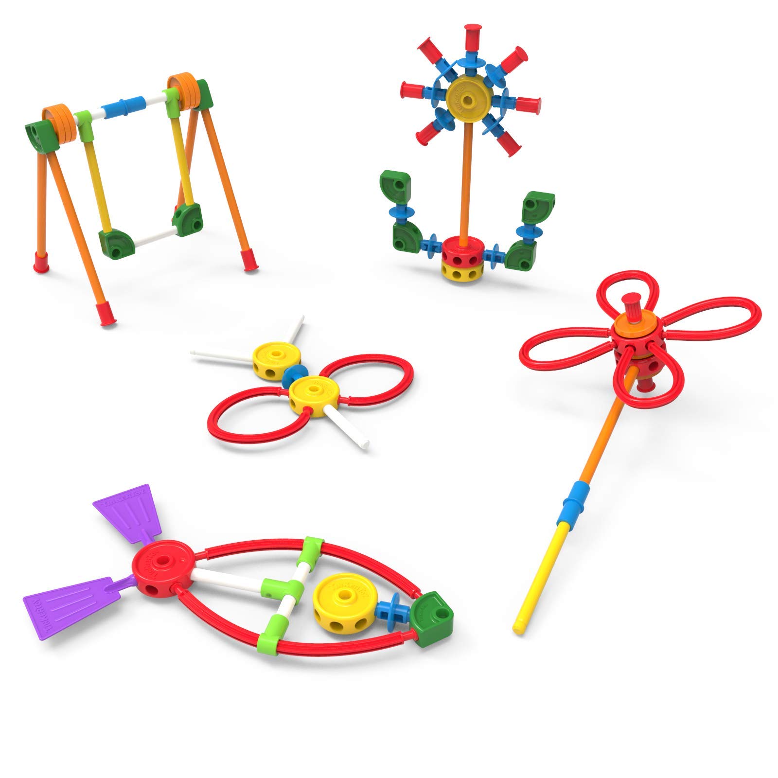 Foto 5 pulgar | Juguete De Construcción K'nex Tinkertoy, Lata Retro, 100 Piezas, Más De 3 Años - Venta Internacional.