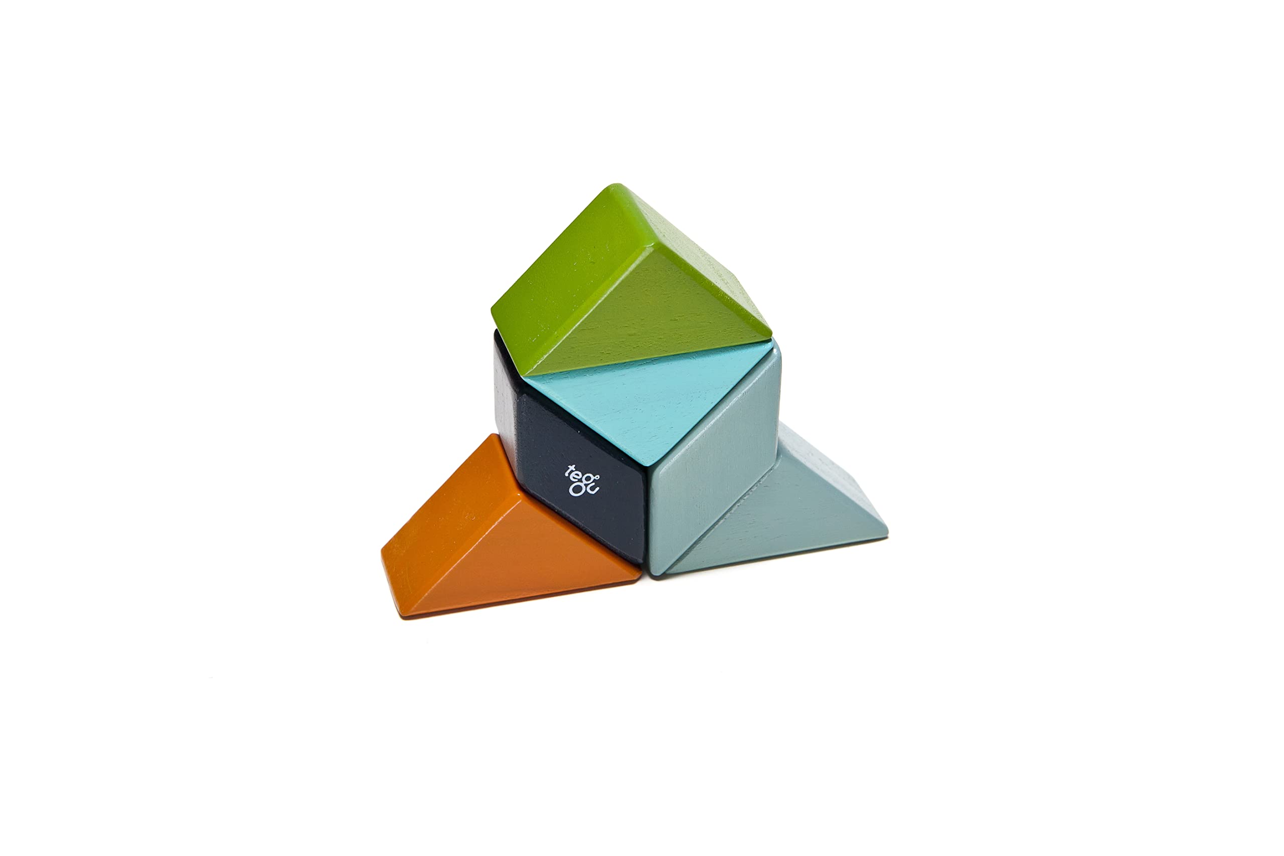 Foto 6 pulgar | Juego De 6 Bloques Magnéticos De Madera Con Forma De Prisma De Bolsillo Toy Tegu - Venta Internacional.
