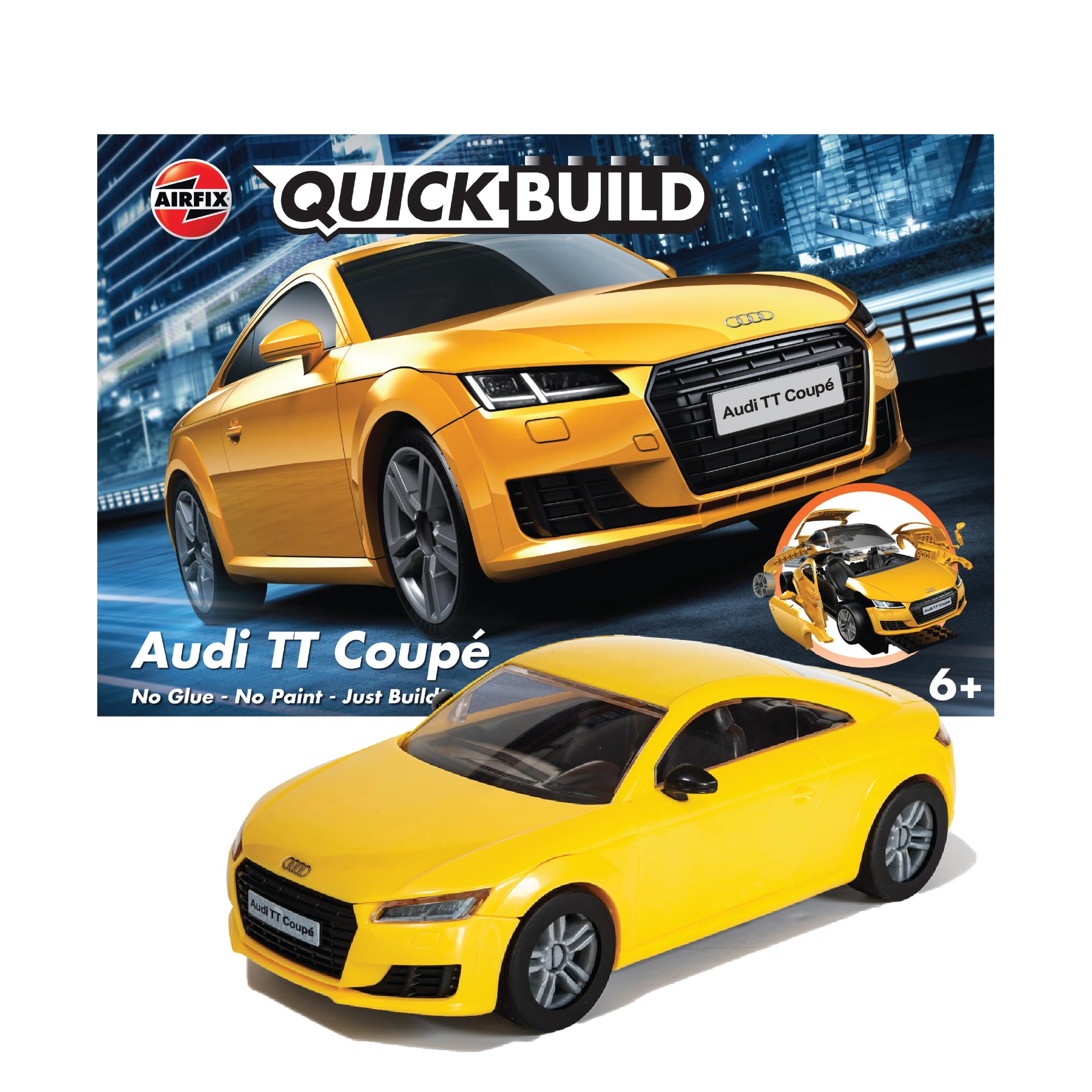 Foto 2 pulgar | Kit De Maquetas De Construcción Airfix Quickbuild Para Audi Tt Coupe J6034 - Venta Internacional.