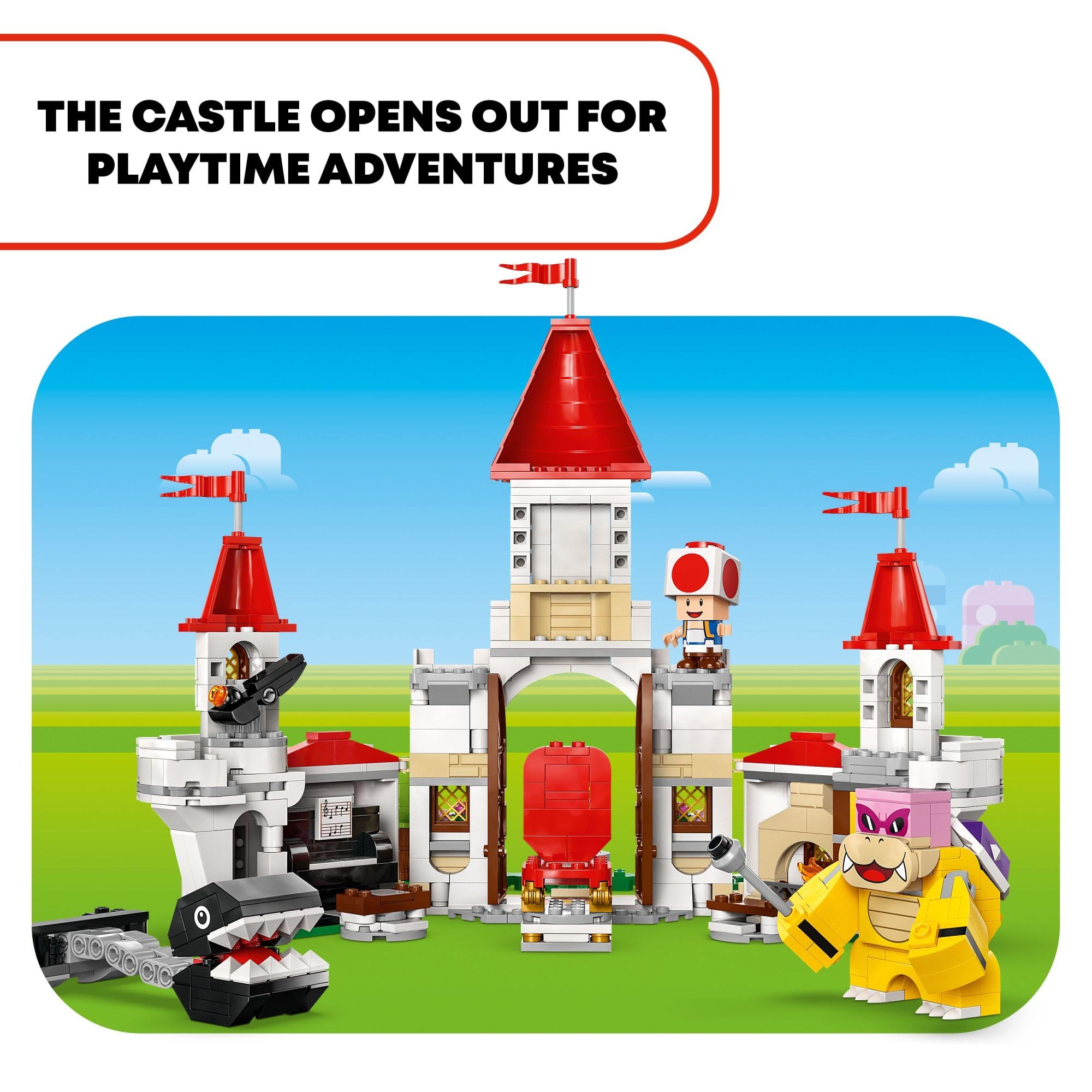 Foto 4 pulgar | Juguete Lego Super Mario Battle With Roy En El Castillo De Peach 71435 - Venta Internacional.