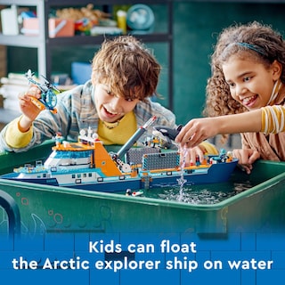 Foto 3 | Set De Juguetes De Construcción Lego City Arctic Explorer Ship 60368 - Venta Internacional.