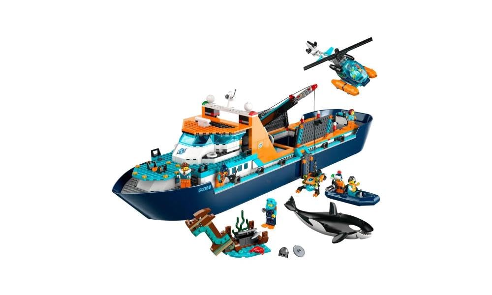 Foto 5 pulgar | Set De Juguetes De Construcción Lego City Arctic Explorer Ship 60368 - Venta Internacional.