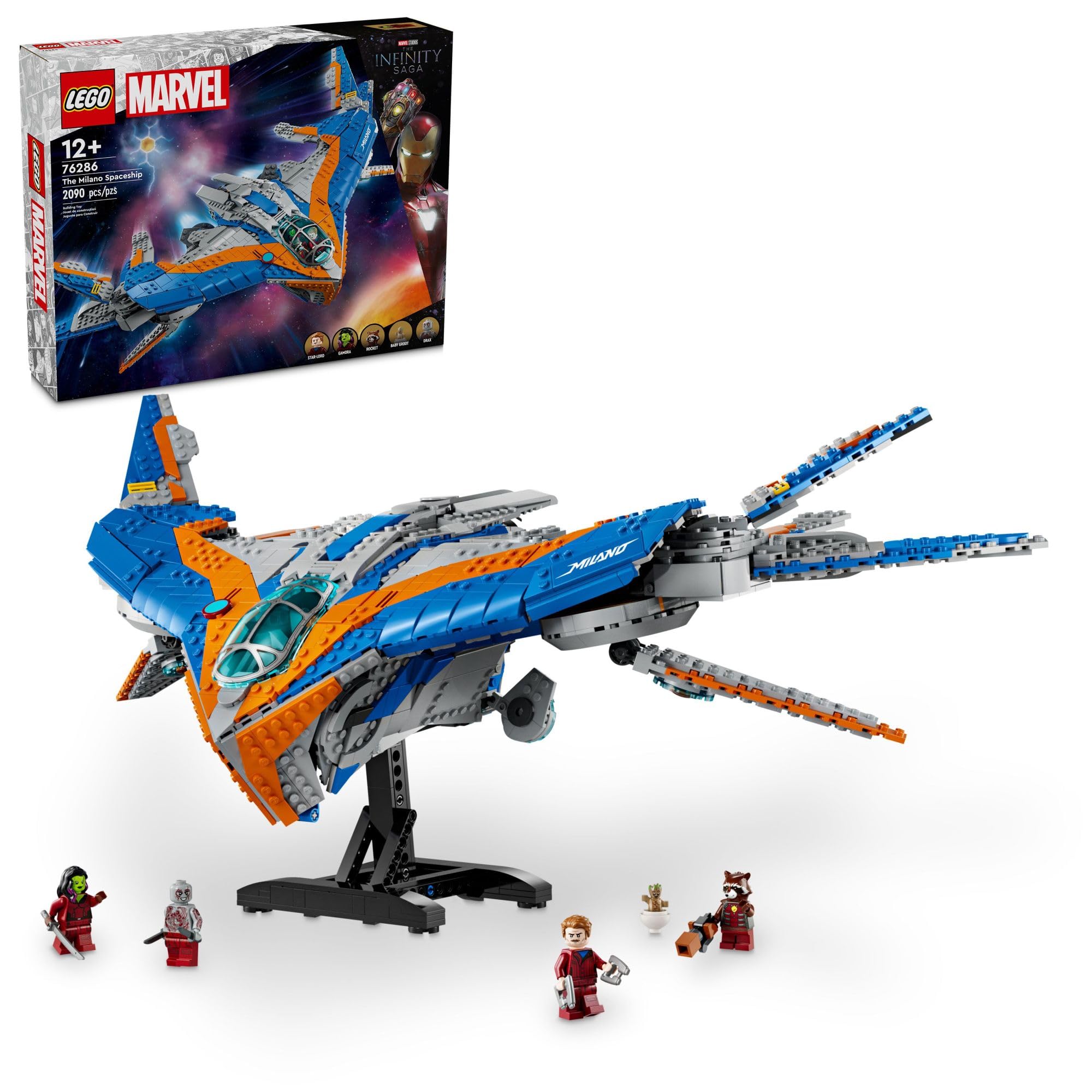 Juguete De Construcción Lego Marvel Guardianes De La Galaxia Milano 76286 - Venta Internacional.