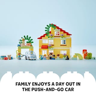 Foto 6 | Set De Juguetes De Construcción Lego Duplo Town 3 En 1 Family House 10994 - Venta Internacional.