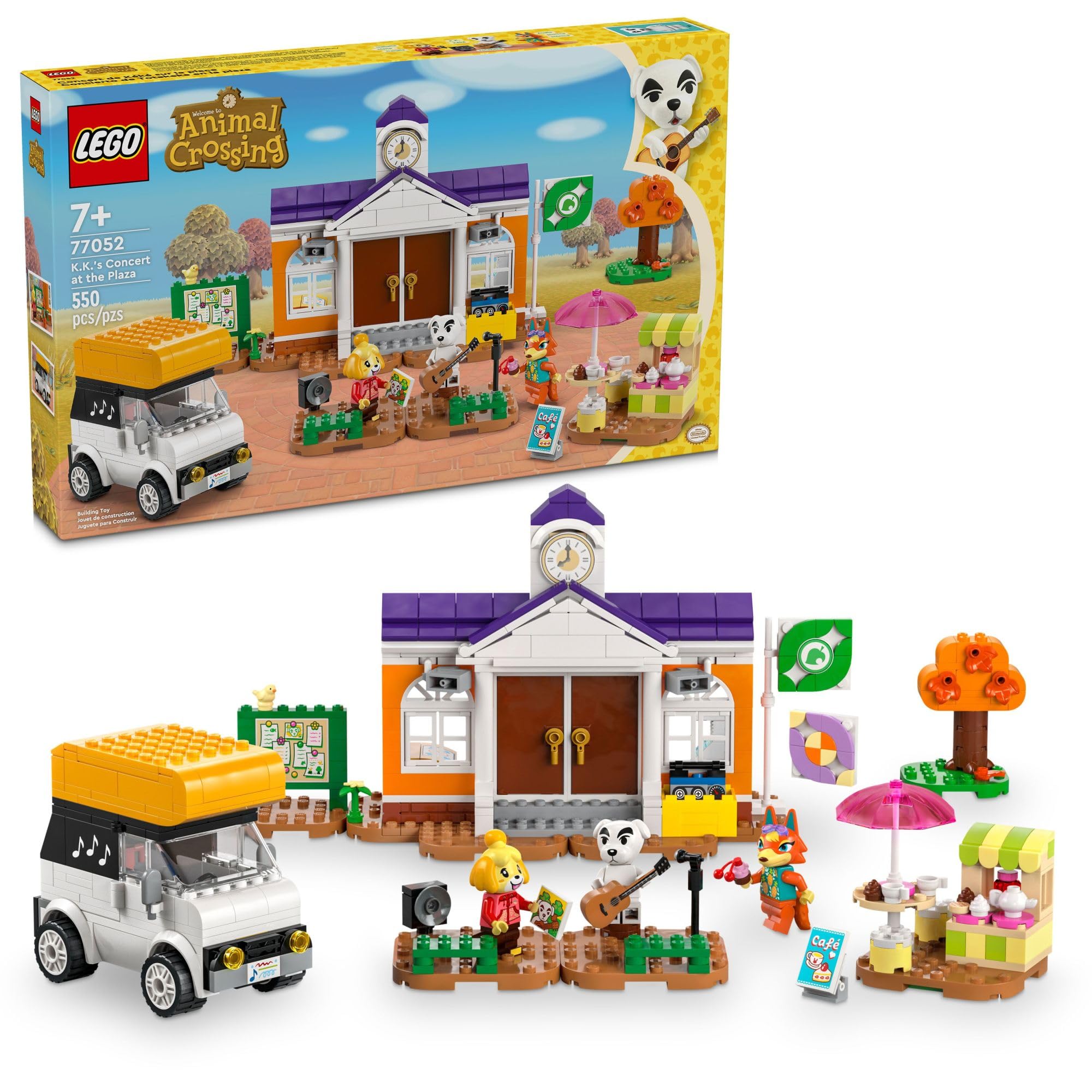 Foto 2 pulgar | Set De Construcción Lego Animal Crossing K.k. ' S Concert 77052 - Venta Internacional.