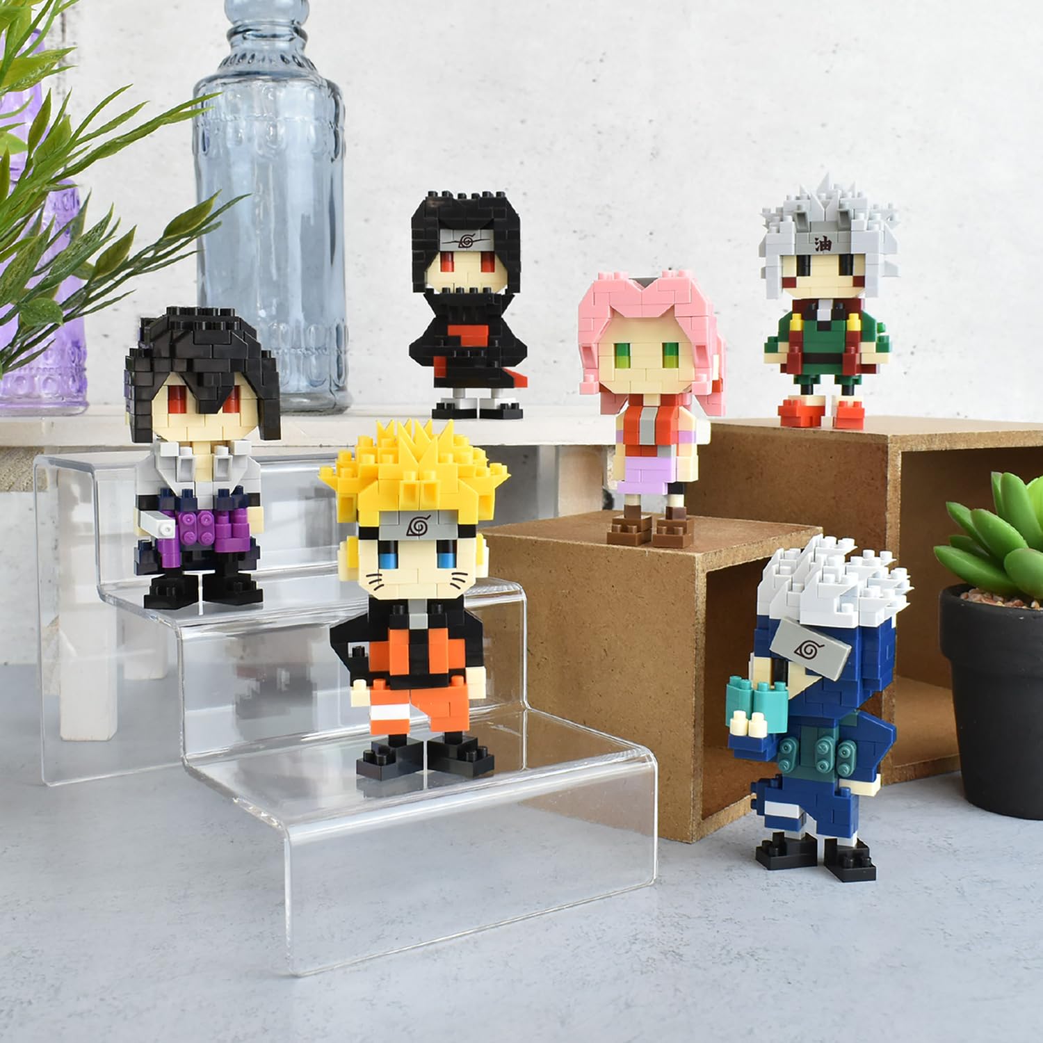 Foto 2 | Kit De Construcción Nanoblock Naruto Shippuden Sasuke Uchiha 200 Piezas - Venta Internacional.