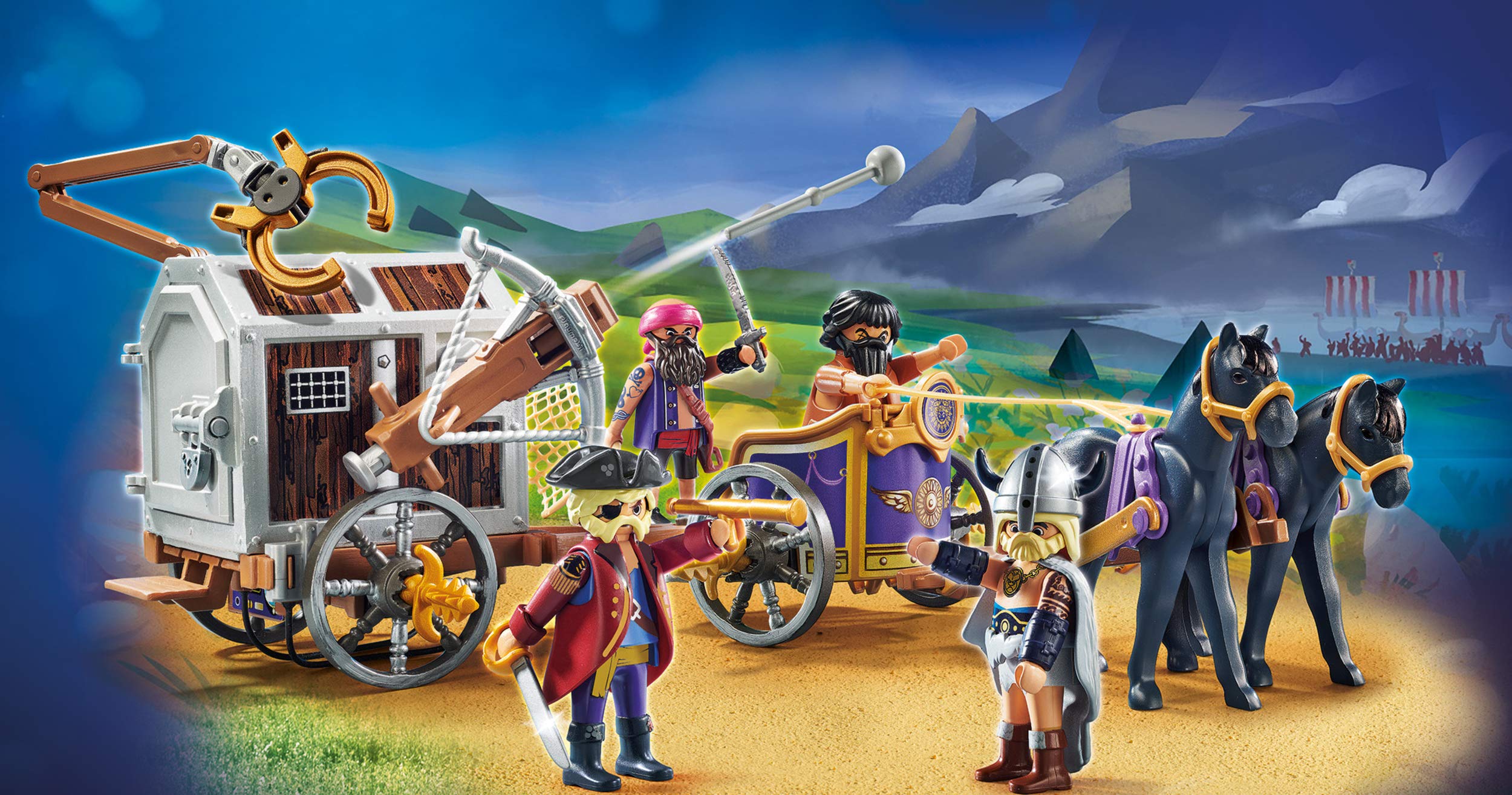Foto 4 pulgar | Playmobil La Película Charlie Con Prison Wagon 70073 - Venta Internacional.