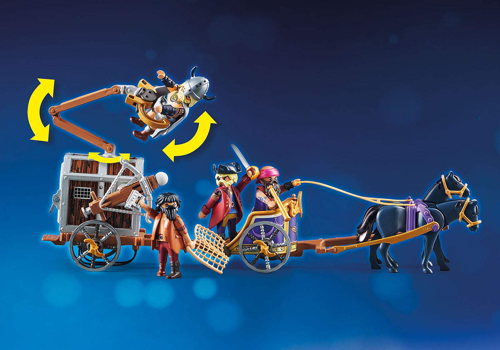 Foto 8 pulgar | Playmobil La Película Charlie Con Prison Wagon 70073 - Venta Internacional.