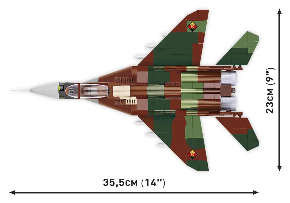 Foto 4 pulgar | Aeronave Mig-29 De Las Fuerzas Armadas Cobi (alemania Del Este) Con 545 Piezas - Venta Internacional.