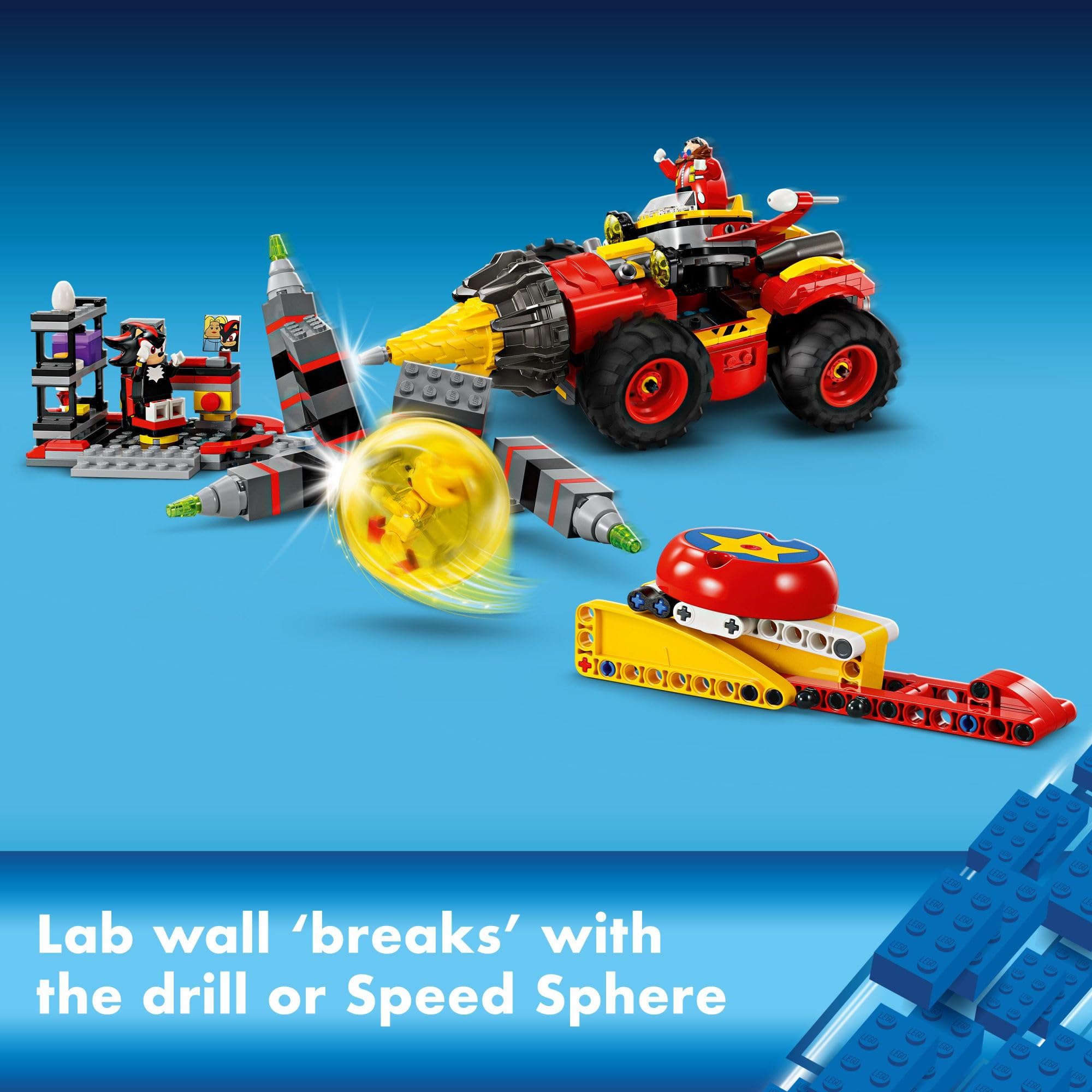 Foto 6 | Juguete Lego Sonic The Hedgehog Super Sonic Contra Egg Drillster - Venta Internacional.