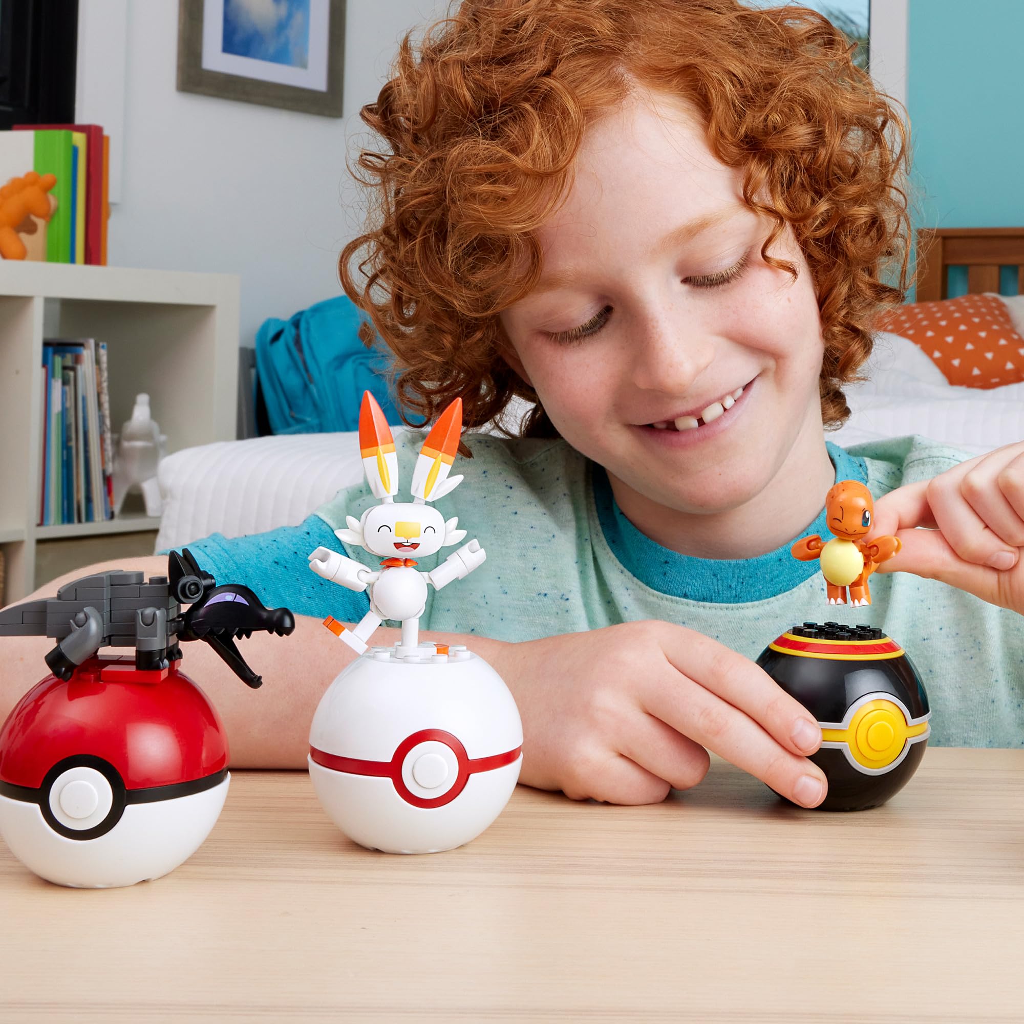 Foto 3 pulgar | Set De Juguetes De Construcción Mega Pokémon Fire-type Con 105 Piezas Para Niños - Venta Internacional.