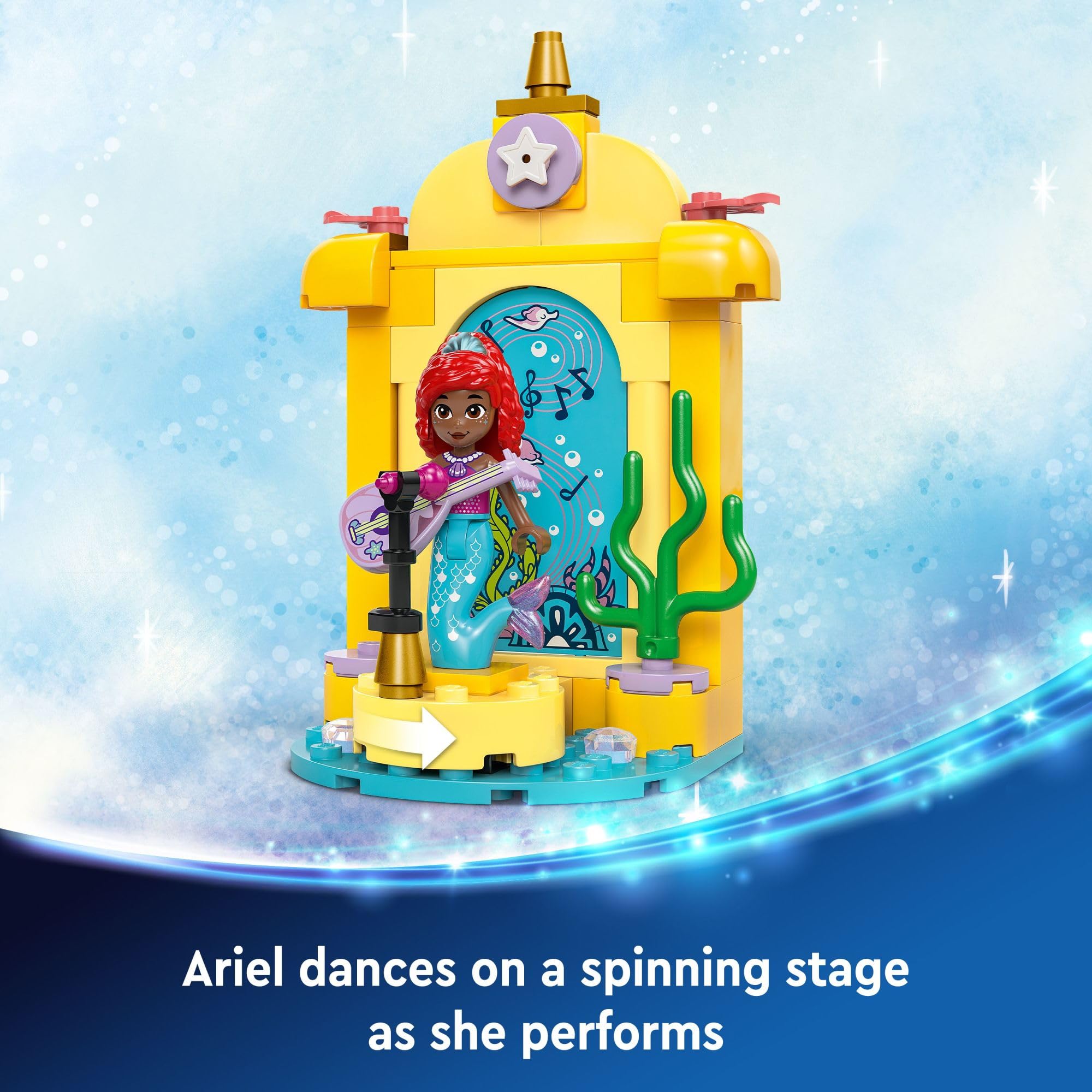Foto 5 pulgar | Juguete De Construcción Lego Disney Princess Ariel's Music Stage 43235 - Venta Internacional.