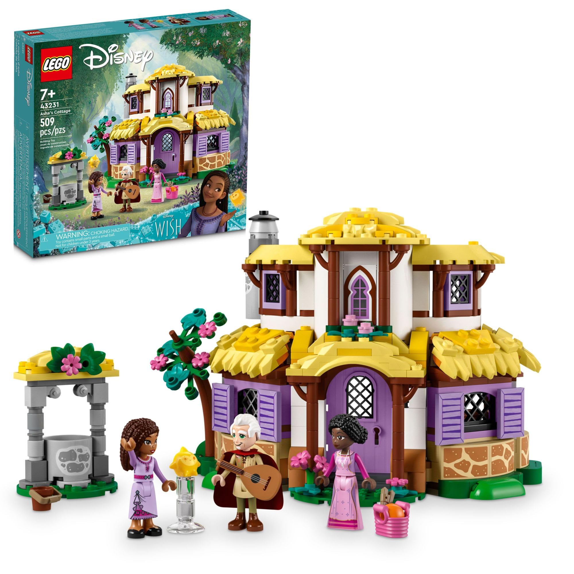 Foto 2 pulgar | Set de Juguetes de Construcción LEGO Disney Wish: Asha's Cottage 43231 - Venta Internacional