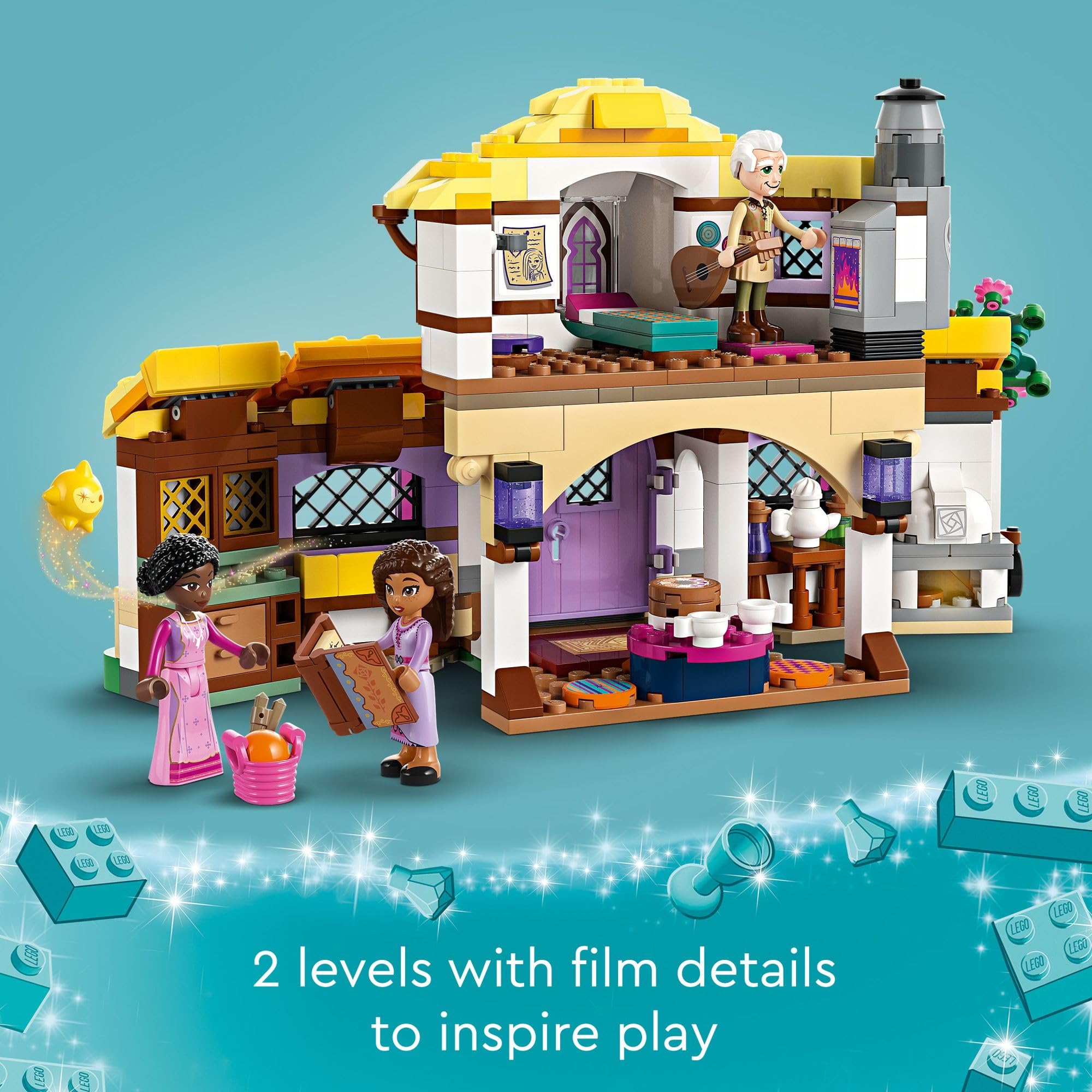 Foto 5 pulgar | Set de Juguetes de Construcción LEGO Disney Wish: Asha's Cottage 43231 - Venta Internacional