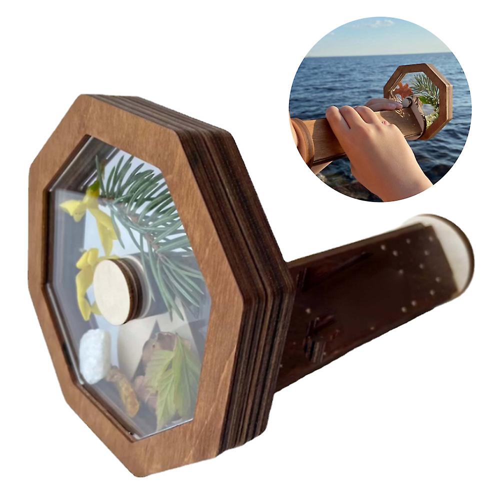 Kit De Bricolaje Kaleidoscope, Juguete Sensorial De Madera Para Niños - Venta Internacional.