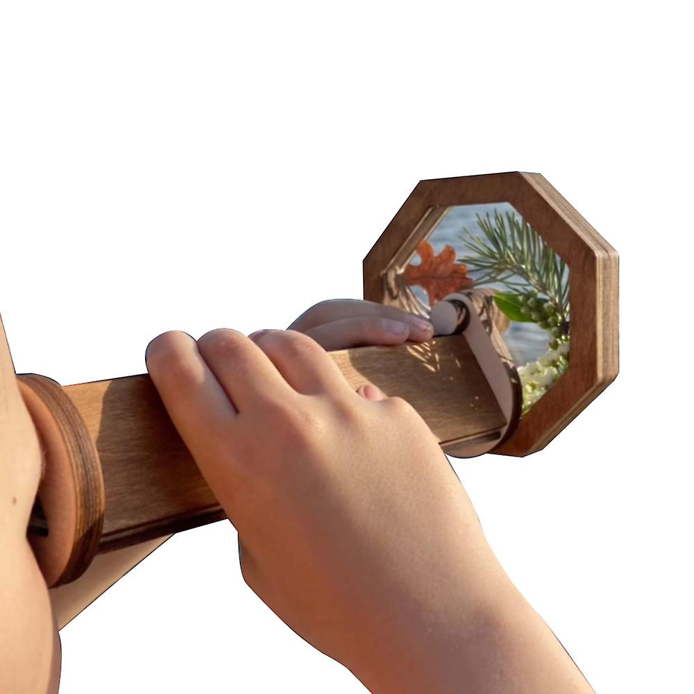 Foto 3 pulgar | Kit De Bricolaje Kaleidoscope, Juguete Sensorial De Madera Para Niños - Venta Internacional.