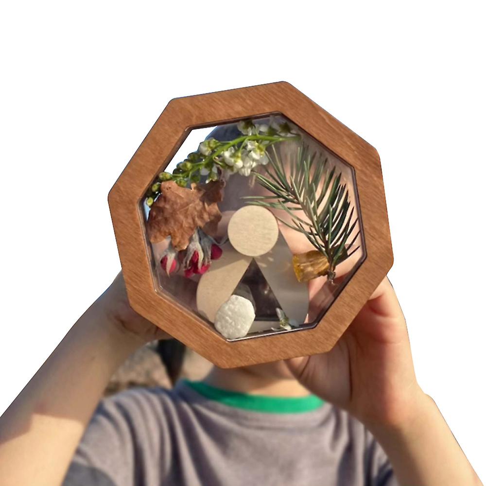 Foto 4 pulgar | Kit De Bricolaje Kaleidoscope, Juguete Sensorial De Madera Para Niños - Venta Internacional.