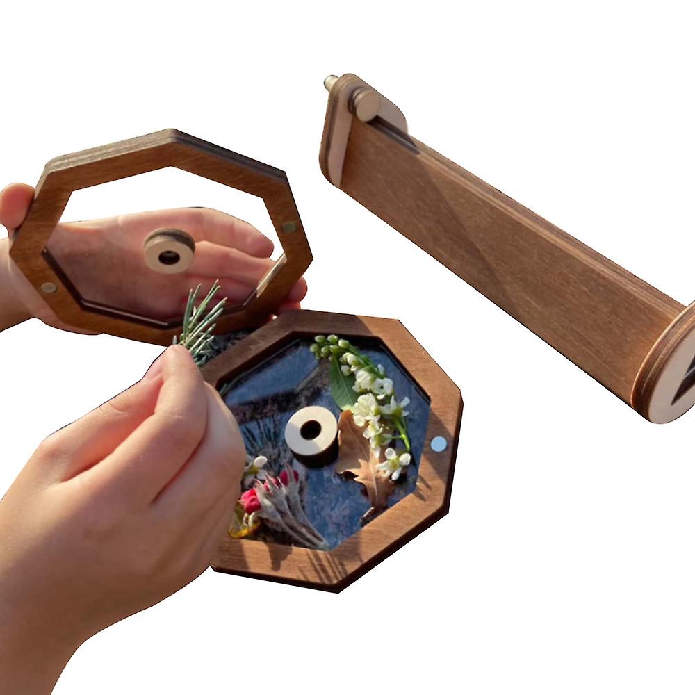 Foto 4 | Kit De Bricolaje Kaleidoscope, Juguete Sensorial De Madera Para Niños - Venta Internacional.