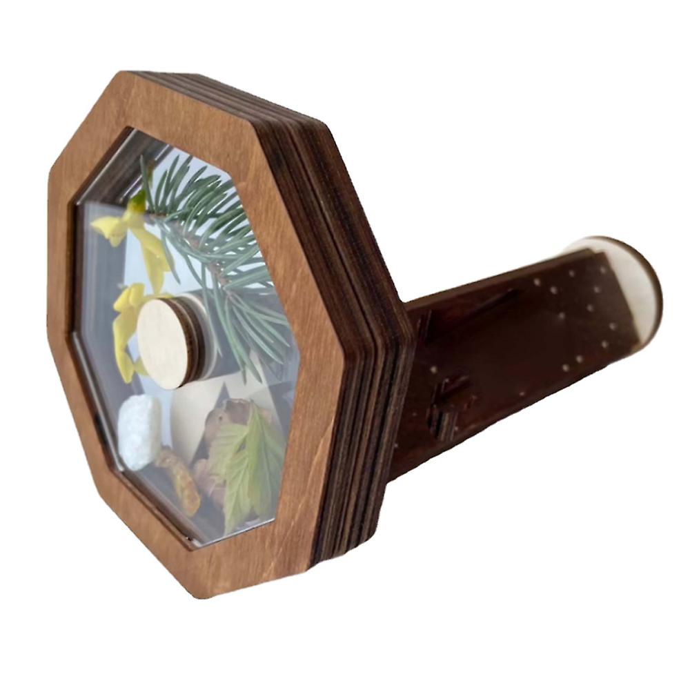 Foto 5 | Kit De Bricolaje Kaleidoscope, Juguete Sensorial De Madera Para Niños - Venta Internacional.