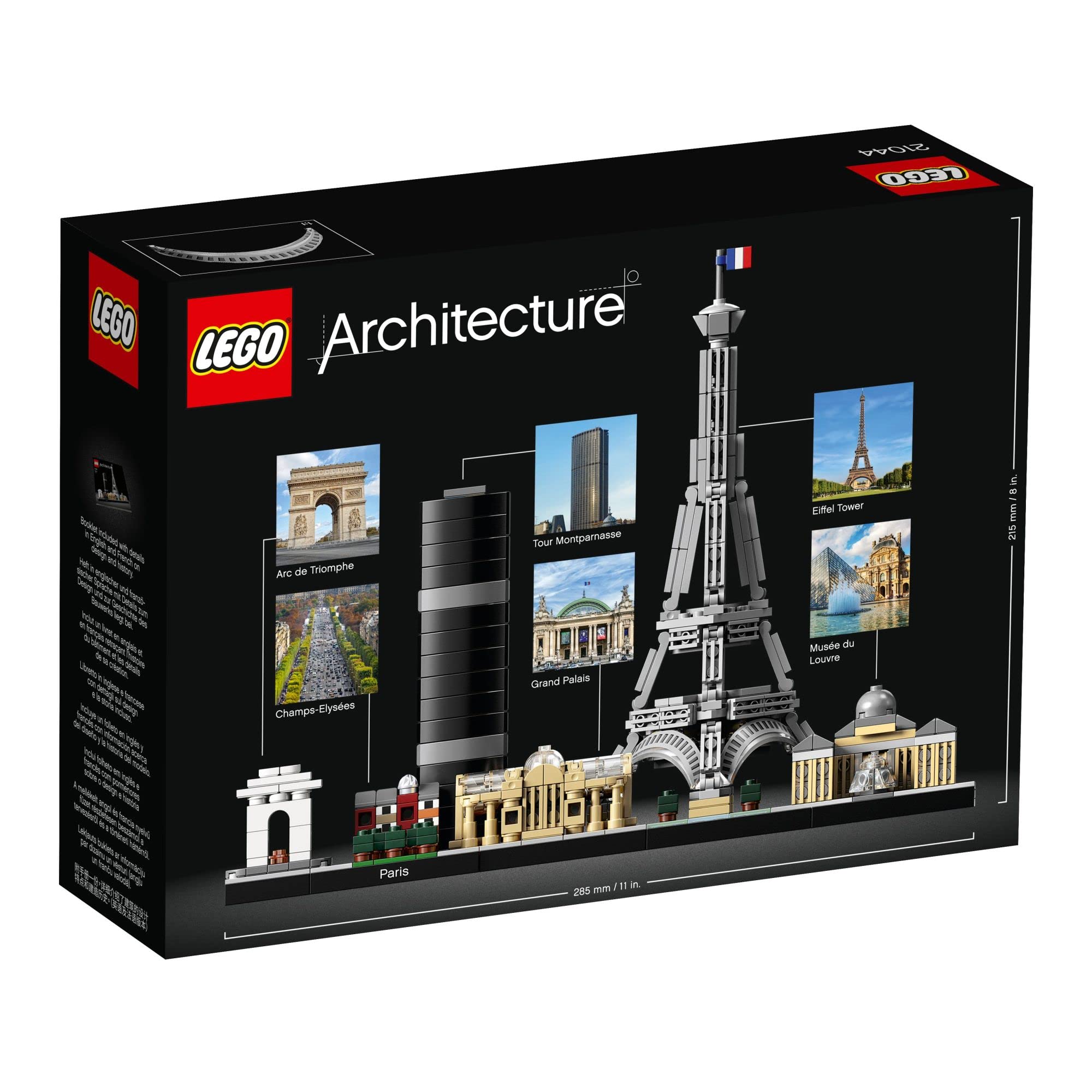 Foto 7 pulgar | Kit De Construcción Lego Architecture Paris Skyline 21044 - Venta Internacional.