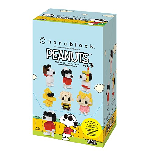 Foto 2 | Kit De Construcción Nanoblock Peanuts Vol.3 Serie Mininano - Venta Internacional.