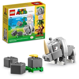 Foto 1 | Set de Expansión Lego Super Mario Rambi The Rhino 71420 - Venta Internacional