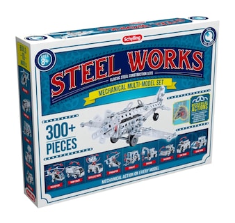 Foto 1 | Set De Construcción De Acero Schylling Steel Works Mechanical 300 Piezas - Venta Internacional.