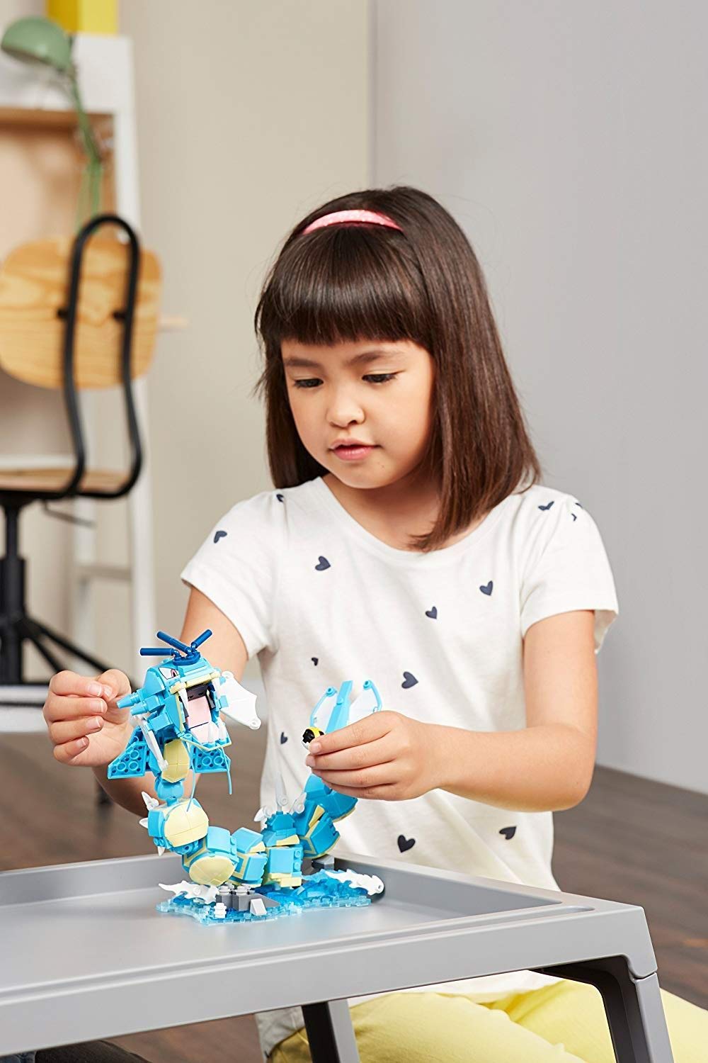 Foto 4 pulgar | Juguete De Construcción Mega Construx Pokémon Gyarados Con Ultra Ball - Venta Internacional.