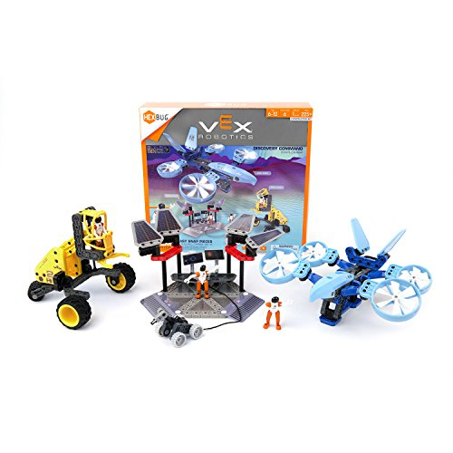 Playset Hexbug Vex Explorers Discovery Command Con 3 Astronau - Venta Internacional.
