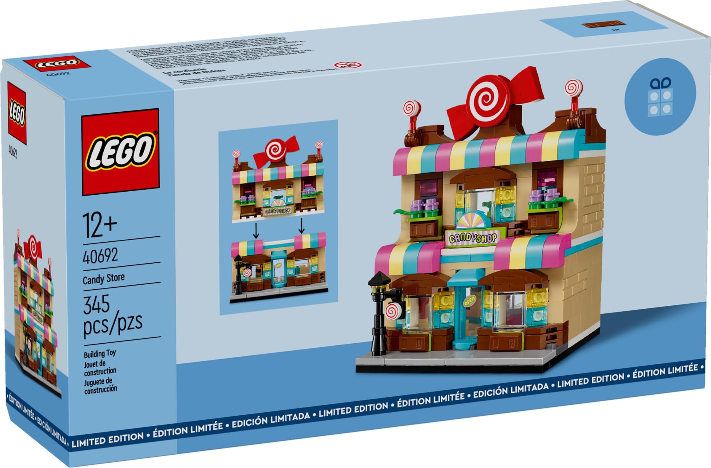 Set De Juguetes De Construcción Lego Candy Store 40692 345 Piezas - Venta Internacional.