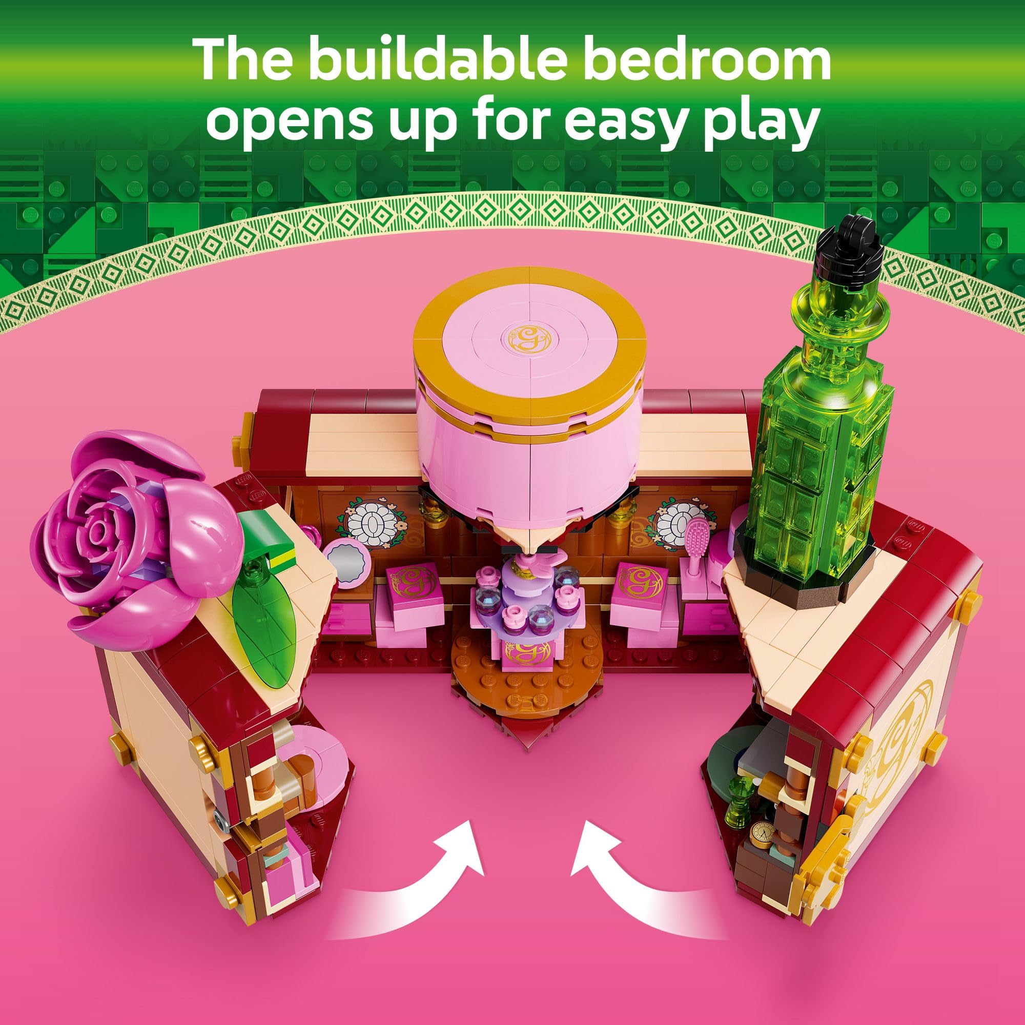 Foto 5 pulgar | Juguete Coleccionable Lego Wicked Glinda & Elphaba's Dormitory 75683 - Venta Internacional.