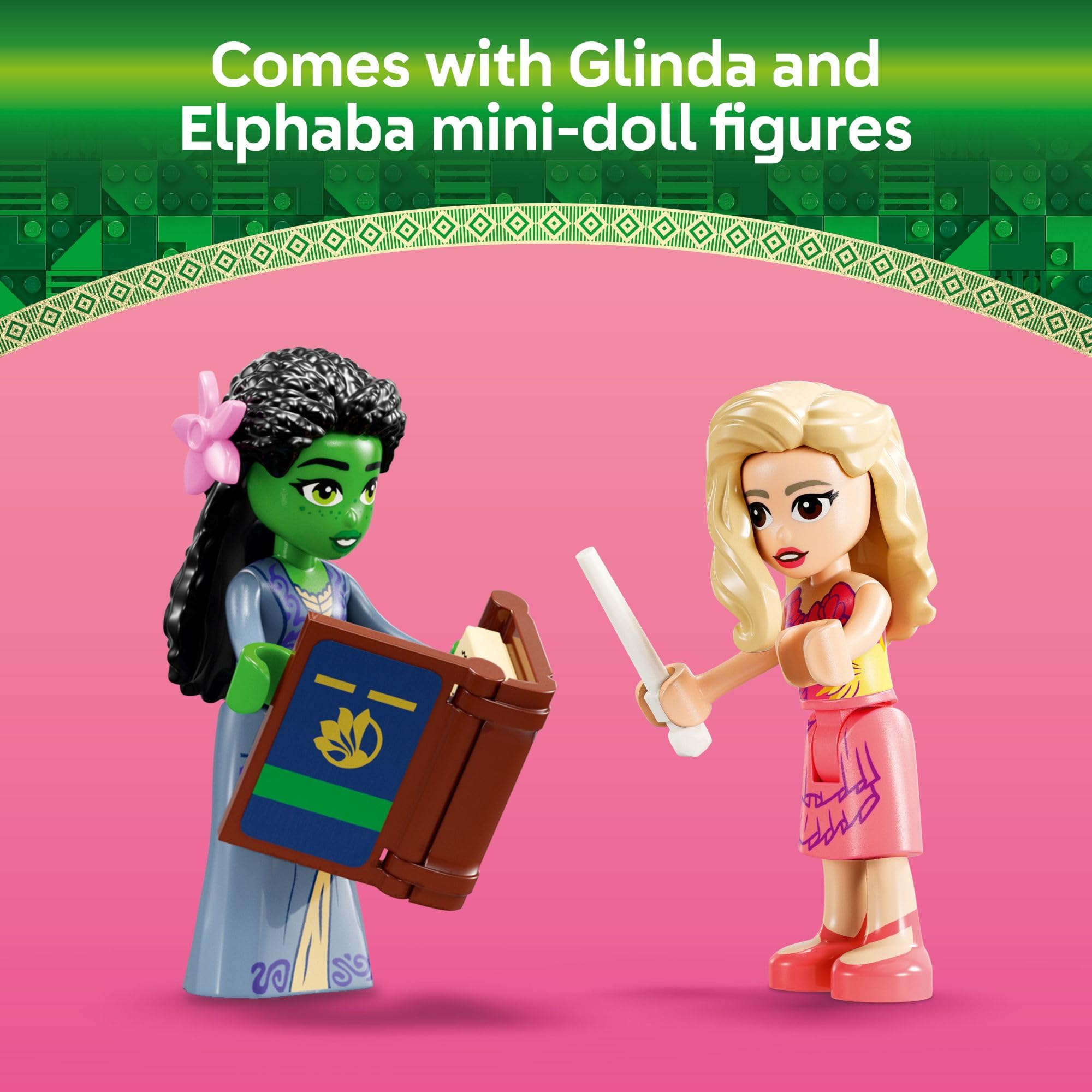 Foto 7 pulgar | Juguete Coleccionable Lego Wicked Glinda & Elphaba's Dormitory 75683 - Venta Internacional.