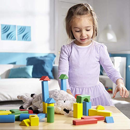 Foto 6 pulgar | Set Melissa & Doug Block, 200 Unidades En 4 Colores, 9 Forma - Venta Internacional.