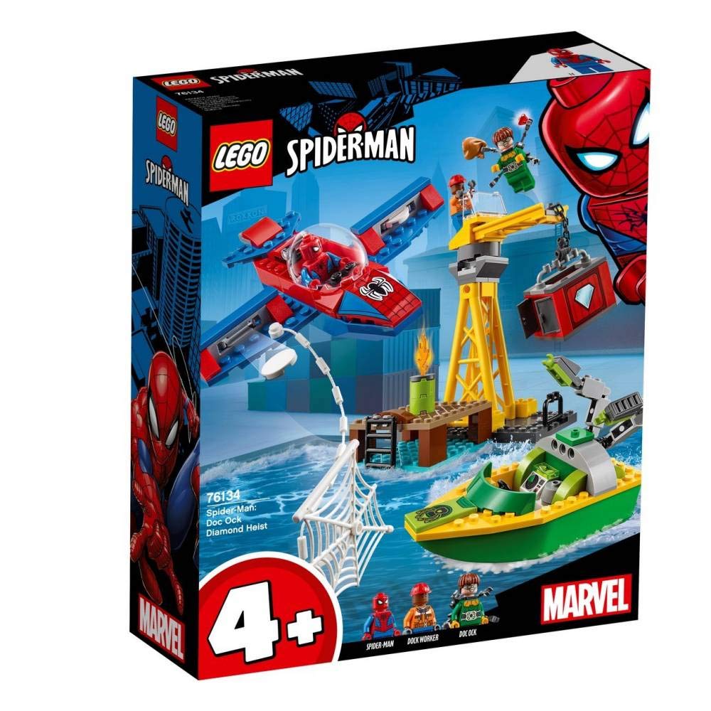 Kit De Construcción Lego Marvel Spider-man: Doc Ock Diamond Heist - Venta Internacional.