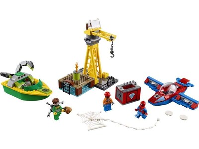 Foto 3 | Kit De Construcción Lego Marvel Spider-man: Doc Ock Diamond Heist - Venta Internacional.