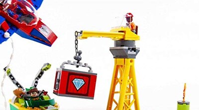 Foto 4 | Kit De Construcción Lego Marvel Spider-man: Doc Ock Diamond Heist - Venta Internacional.