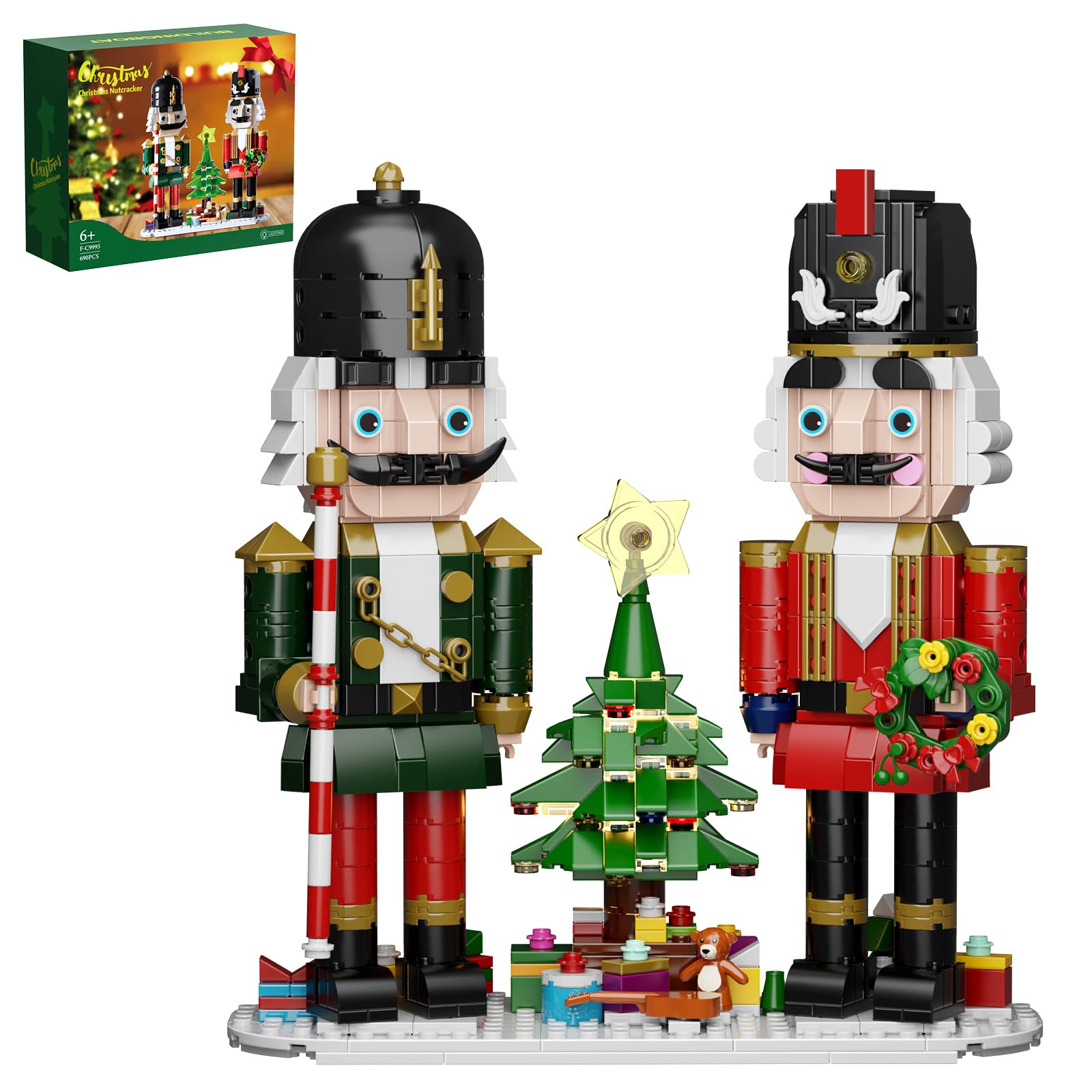 Juego De Bloques De Construcción Buildingboat Christmas Nutcracker, 690 Piezas - Venta Internacional.