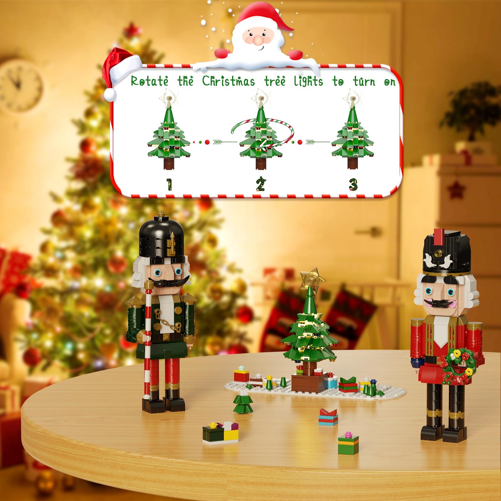 Foto 5 | Juego De Bloques De Construcción Buildingboat Christmas Nutcracker, 690 Piezas - Venta Internacional.