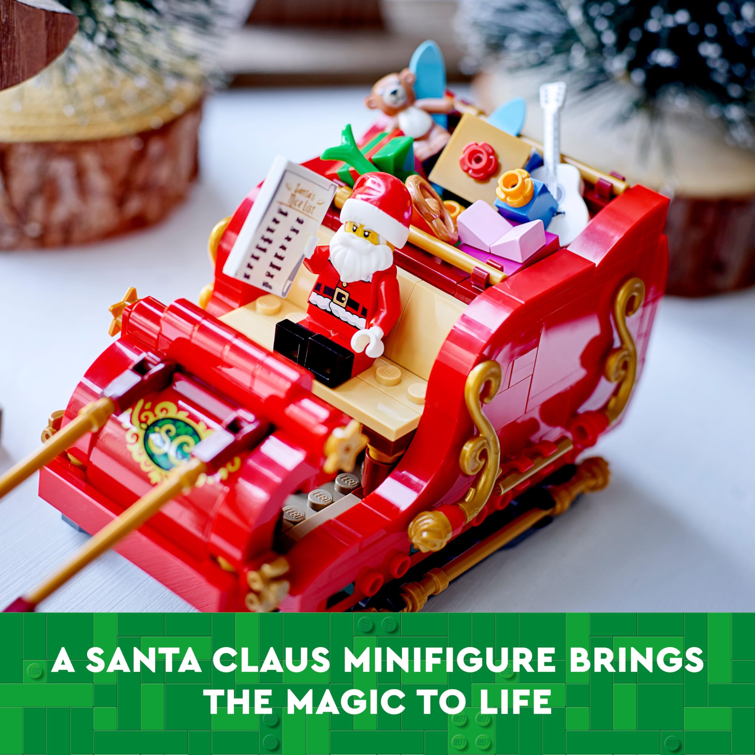 Foto 4 pulgar | Set De Construcción Lego Santa's Sleigh 40499 Para Niños De 9 A 13 Años - Venta Internacional.