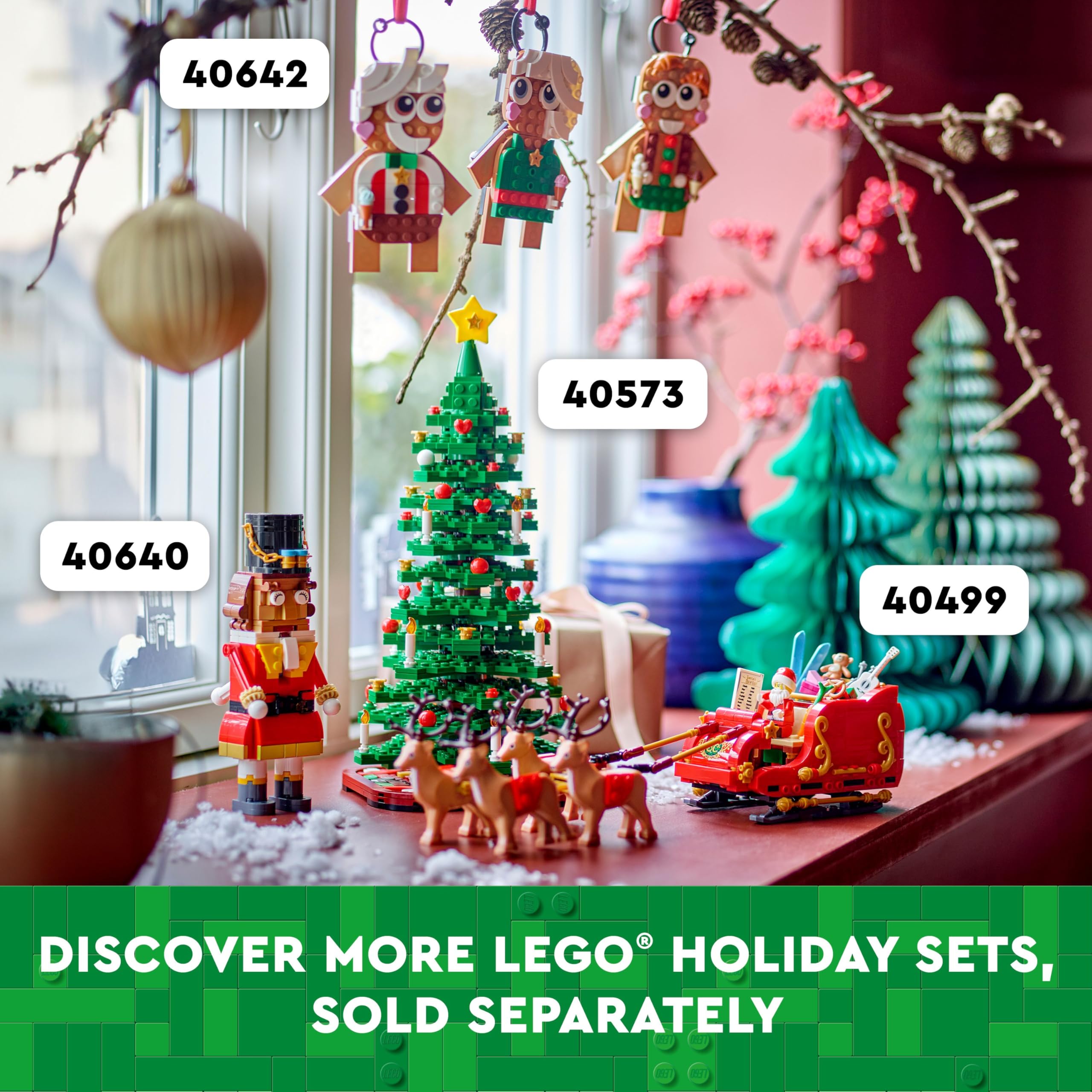 Foto 8 pulgar | Set De Construcción Lego Santa's Sleigh 40499 Para Niños De 9 A 13 Años - Venta Internacional.