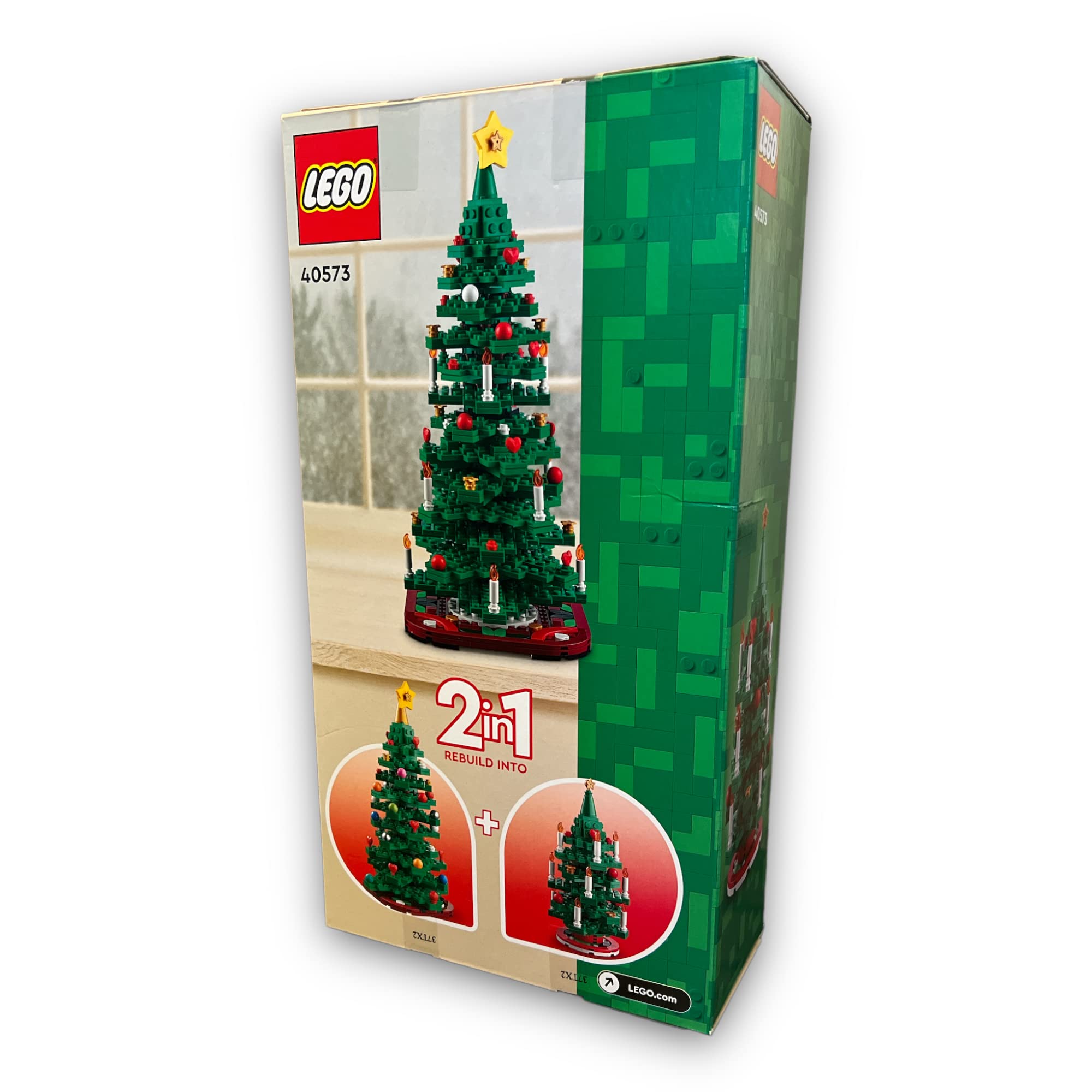 Foto 4 pulgar | Set De Juguetes De Construcción Lego Christmas Tree (40573) Y Corona (40426) - Venta Internacional.