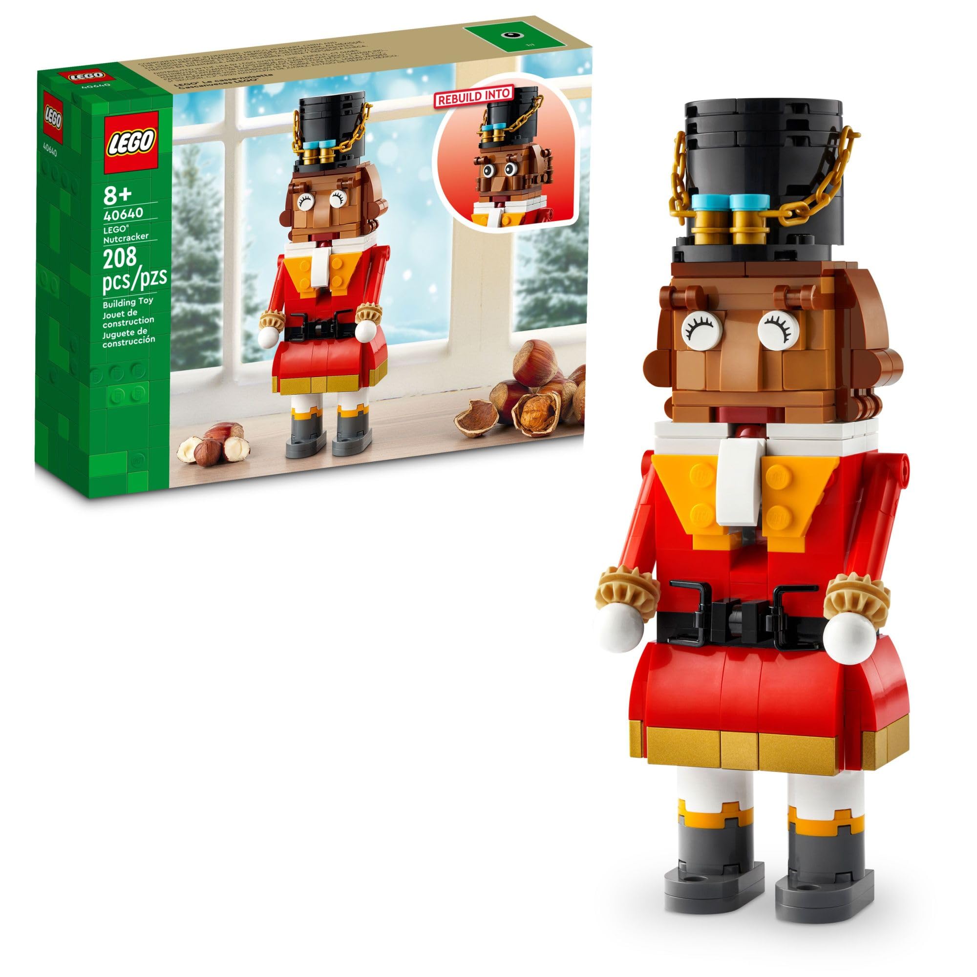 Set De Construcción Lego Con Figura De Cascanueces Para Niños Mayores De 8 Años - Venta Internacional.