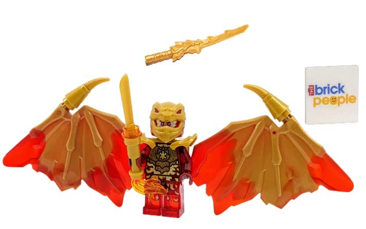 Foto 2 pulgar | Lego Ninjago Cristalizado: Kai Golden Dragon Minifig Con F - Venta Internacional.