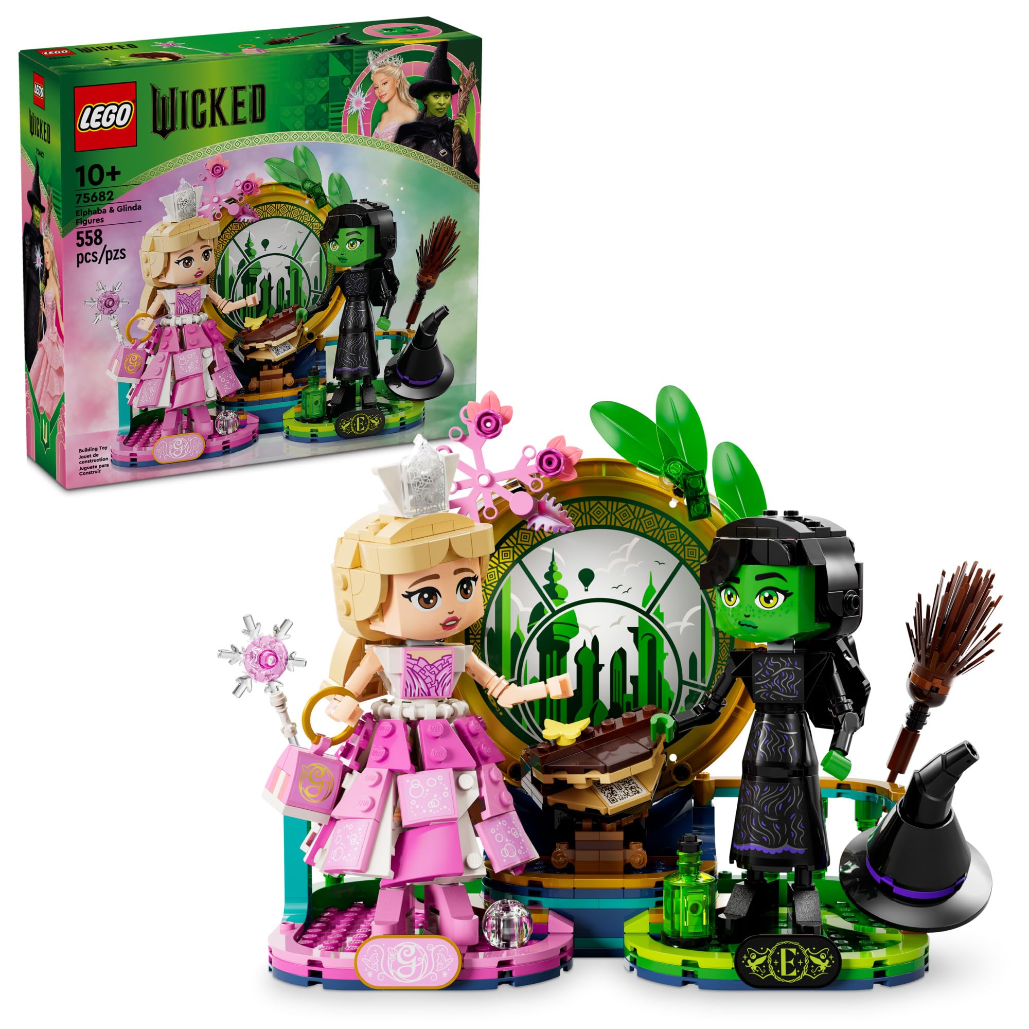 Juguete De Construcción Lego Wicked Elphaba & Glinda Figures 75682 - Venta Internacional.