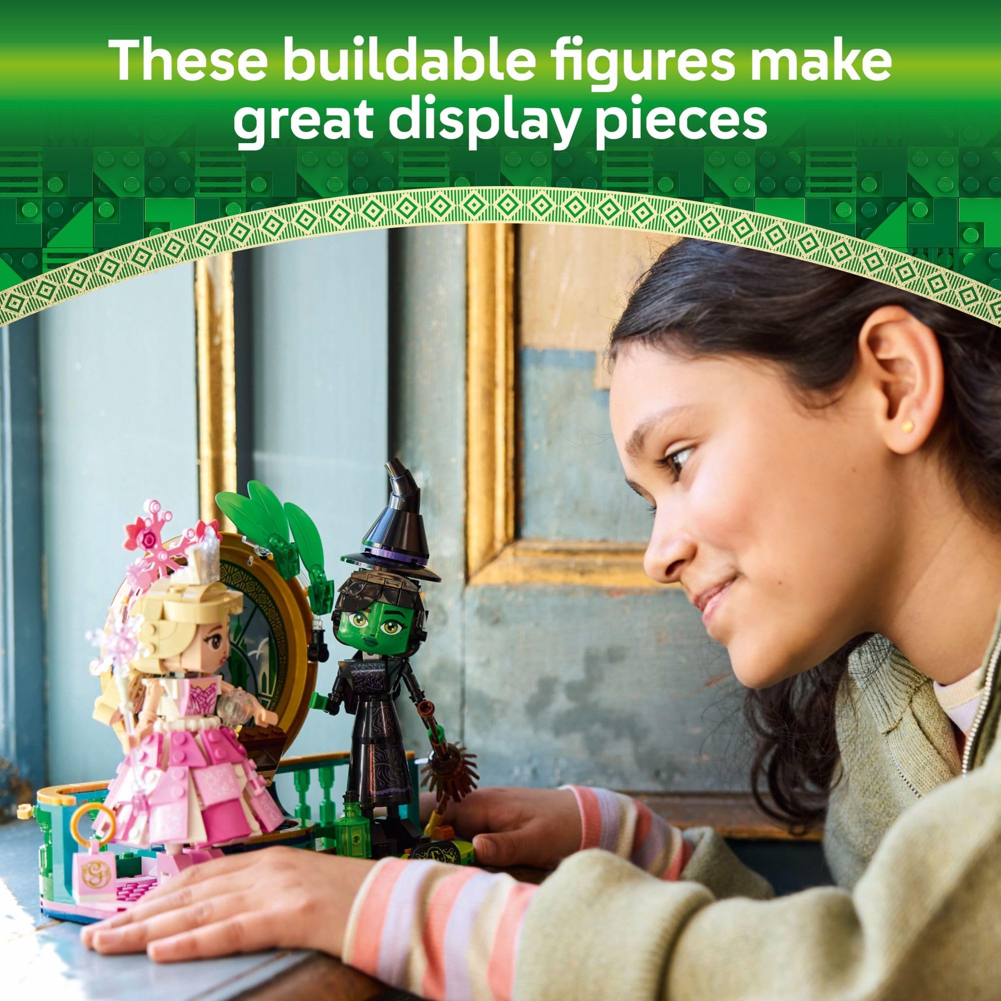 Foto 6 | Juguete De Construcción Lego Wicked Elphaba & Glinda Figures 75682 - Venta Internacional.