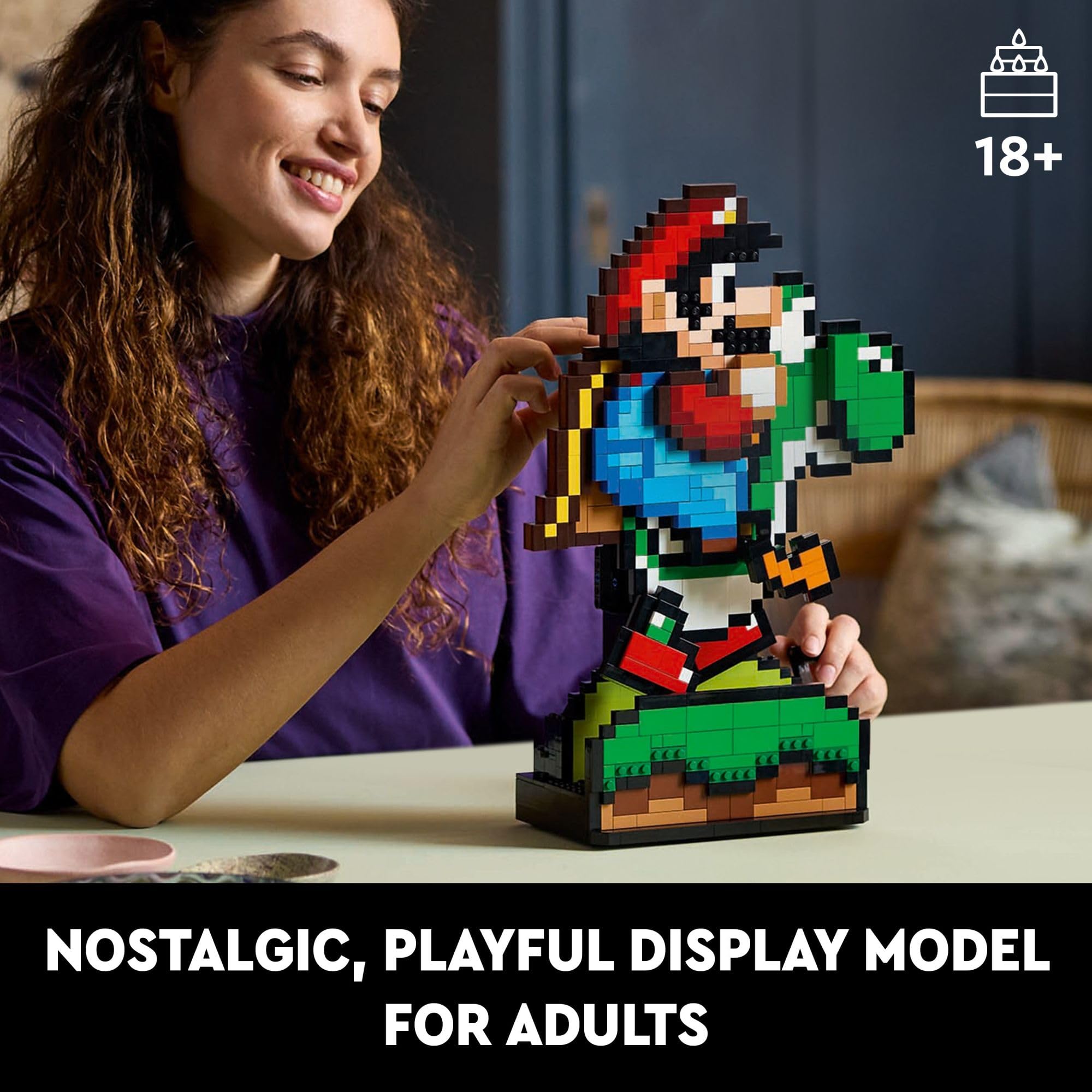 Foto 3 pulgar | Set De Construcción Lego Super Mario World Mario & Yoshi 71438 - Venta Internacional.