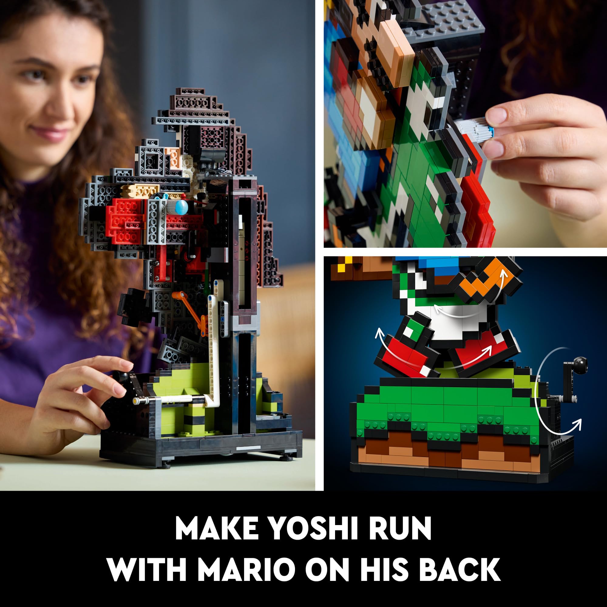 Foto 5 pulgar | Set De Construcción Lego Super Mario World Mario & Yoshi 71438 - Venta Internacional.